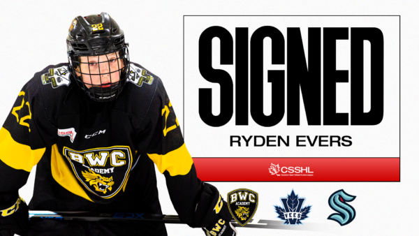 Former BWC Academy Forward Signs NHL Contract