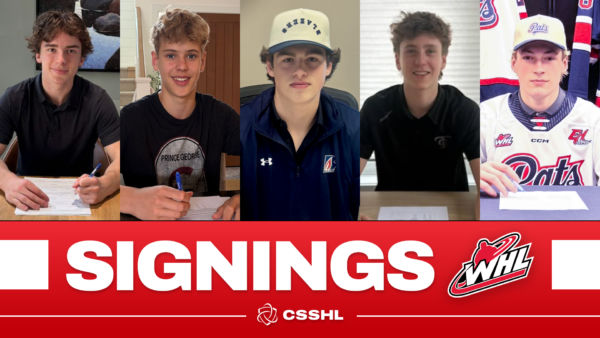 ICYMI: 5 Sign in WHL