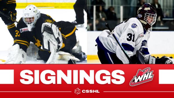 Two CSSHL Goaltenders Sign WHL Deals