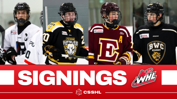 Four CSSHL Student-Athletes Sign WHL Deals