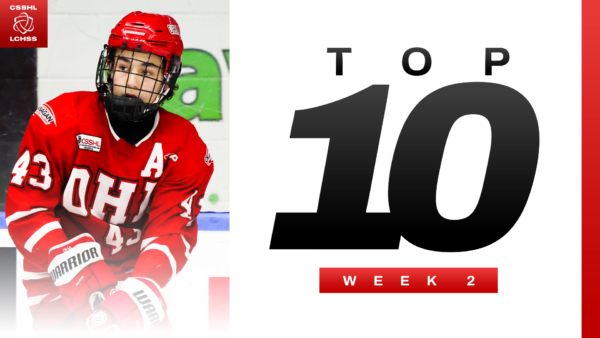 CSSHL Top 10: Week 2 (September 25-29, 2026)